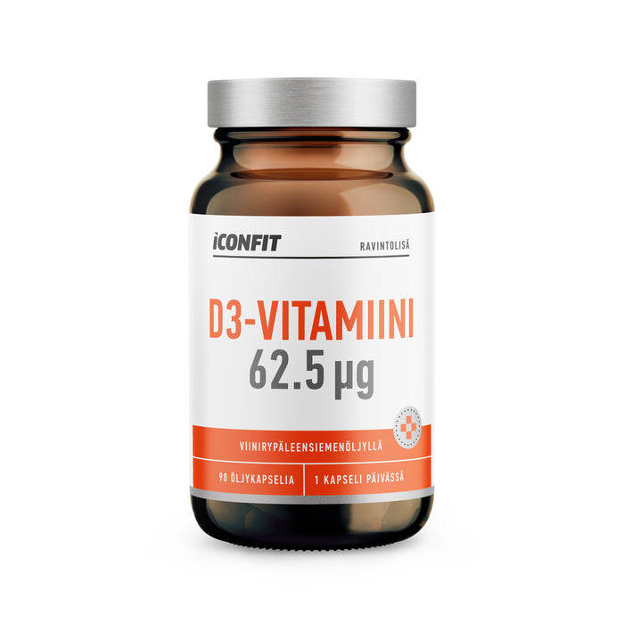 ICONFIT Vitamin D3 2500 IE (62,5 µg, 90 kapsler)