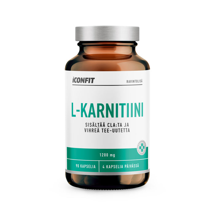 ICONFIT L-Carnitine with CLA & Green Tea (90 Capsules)