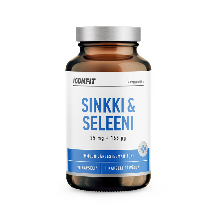 ICONFIT Zinc & Selenium (90 Capsules) - FI Finnish packaging