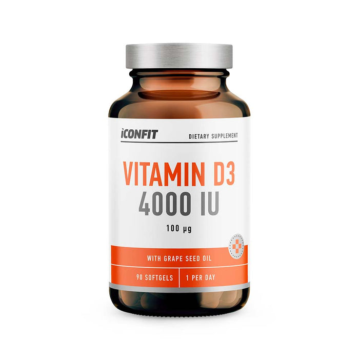 ICONFIT Витамин D3 4000 МЕ (90 капсул)