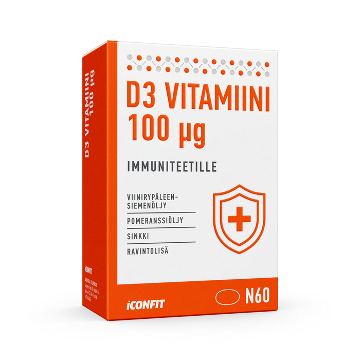ICONFIT D3 vitamīns 4000 IU (90 kapsulas)