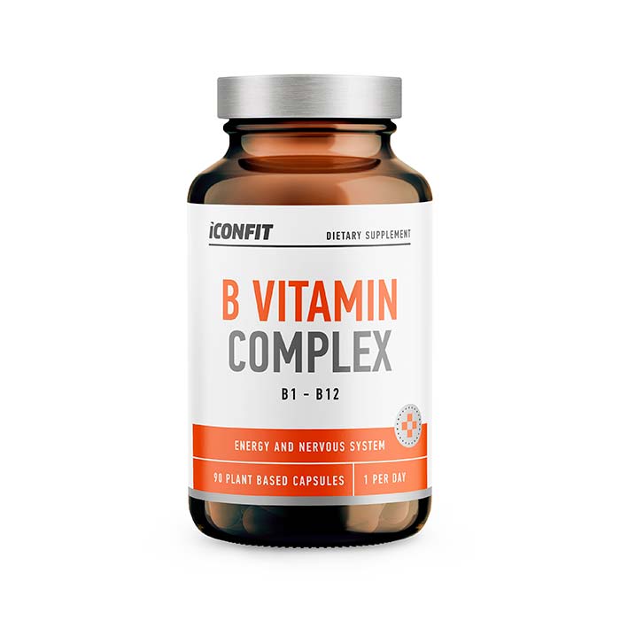 ICONFIT B vitaminų kompleksas (90 kapsulių)