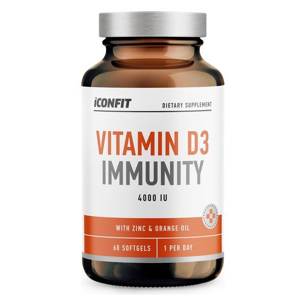 ICONFIT Vitamin D3 for immunity 4000 IU (60 kapsúl)