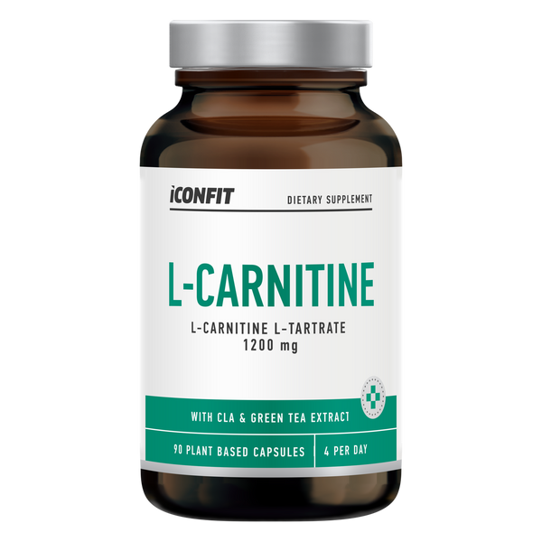 ICONFIT L-Carnitine with CLA & Green Tea (90 kapsúl)