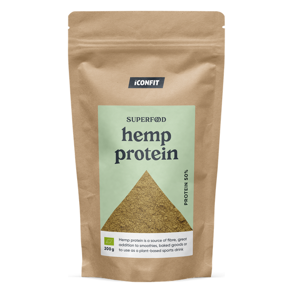 ICONFIT Superfoods Organic Hemp Protein 50% 200g